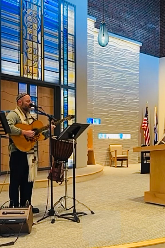 Temple Emanu-El Service